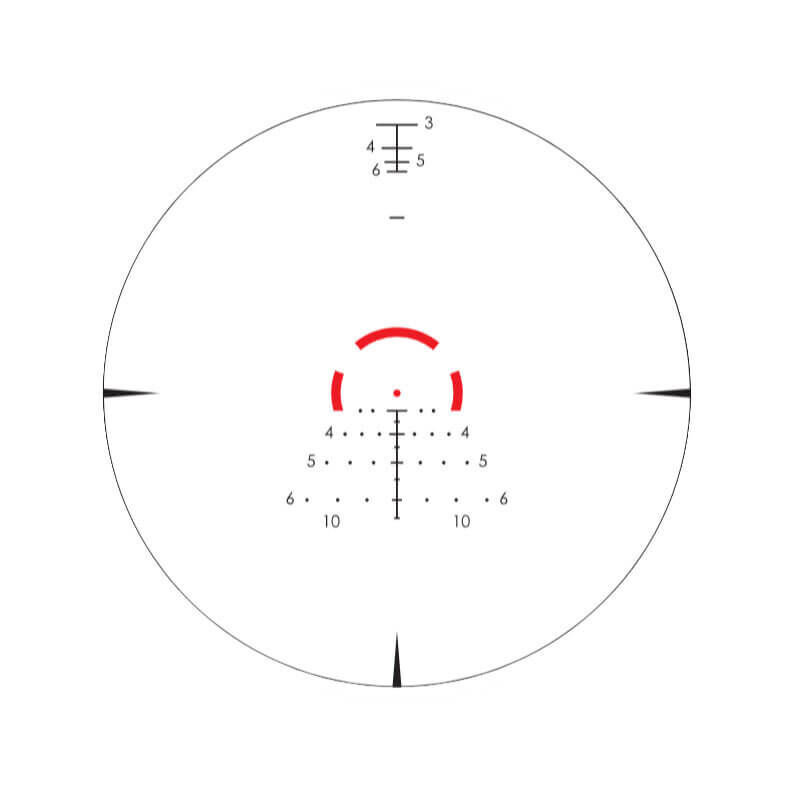 Vortex AR-BDC-3 Absehen