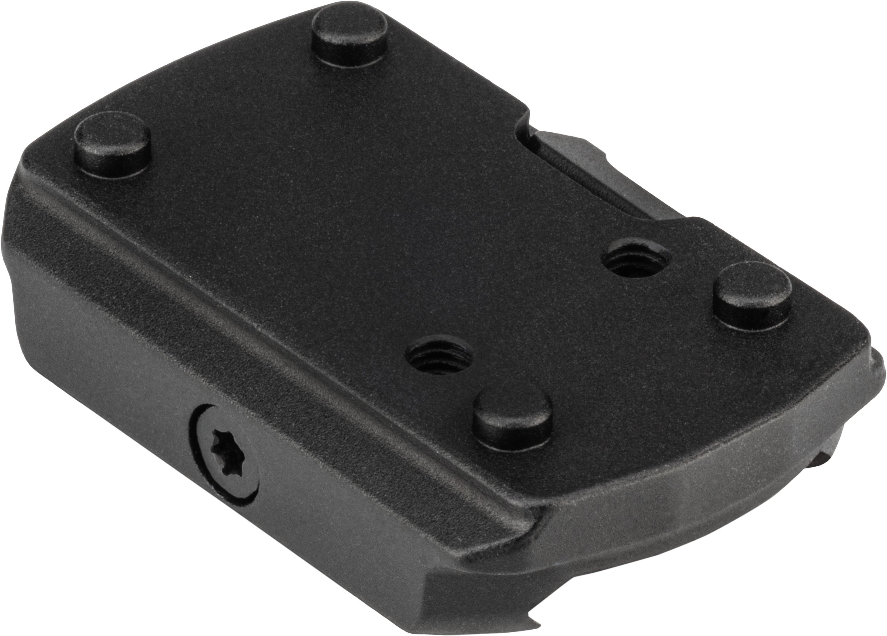 Montageplatte aus Kunststoff mit sechs Befestigungspunkten