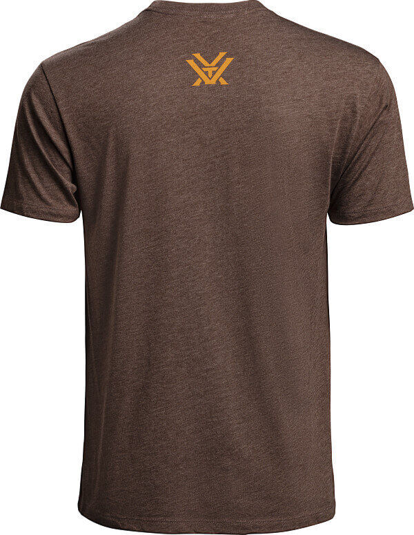 Vortex Diamond Crest T-Shirt brown