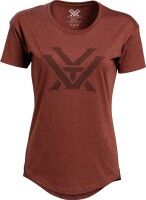 Vortex Women Core Logo Shirt rust