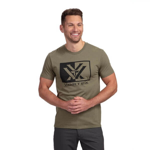 Vortex Split Screen T-Shirt Military