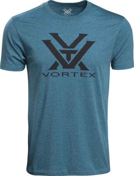 Vortex Core Logo T-Shirt Steel Blue