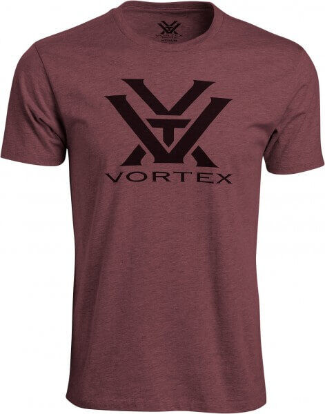Vortex Core Logo Shirt Burgundy